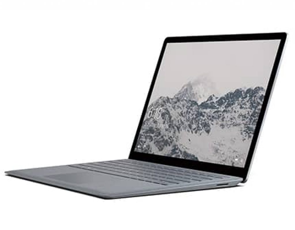 laptop Microsoft Surface Pro color platino con procesador intel i5 y 8gb de memoria ram