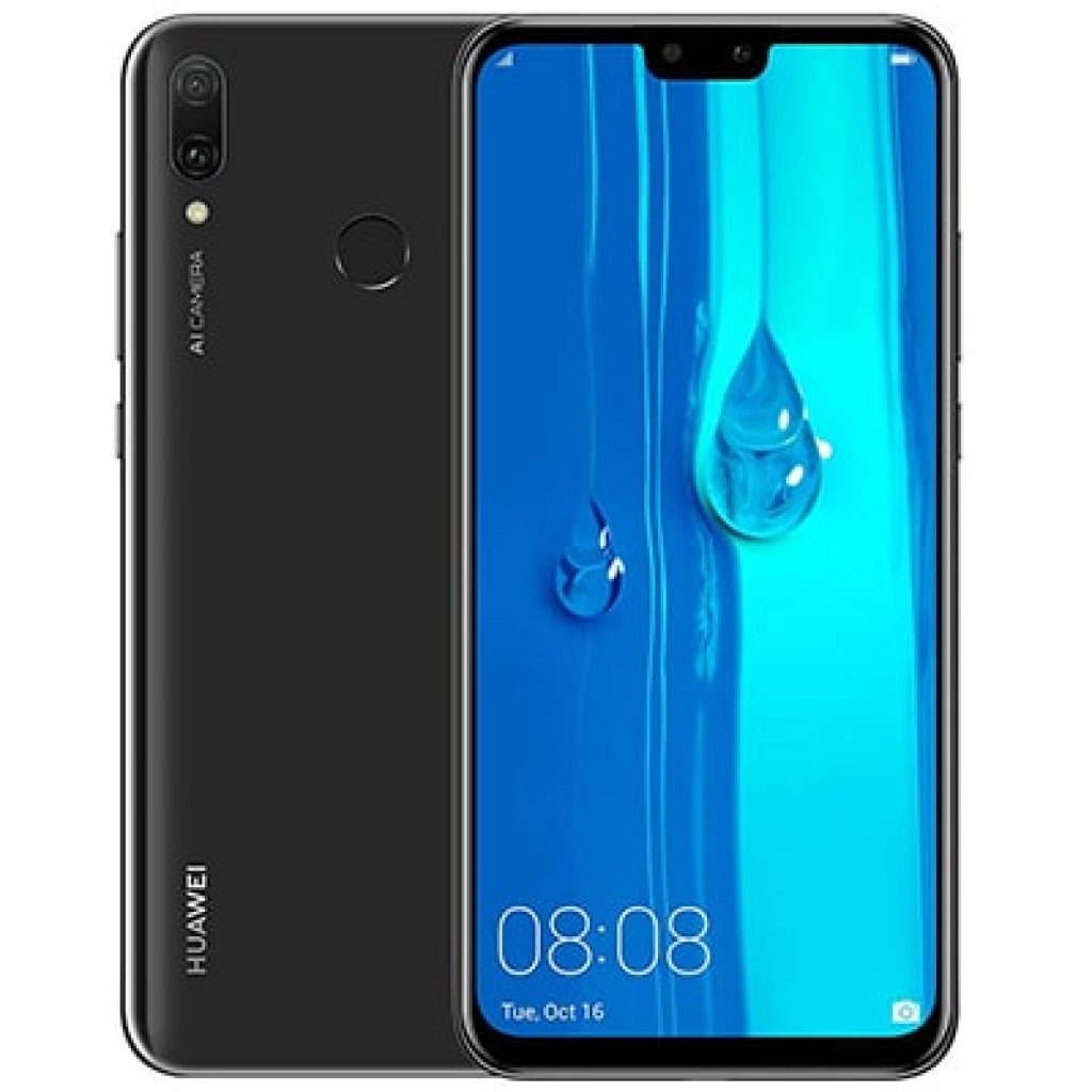 celular Huawei Y9 de 64gb con pantalla de 6 pulgadas, dual sim, color negro
