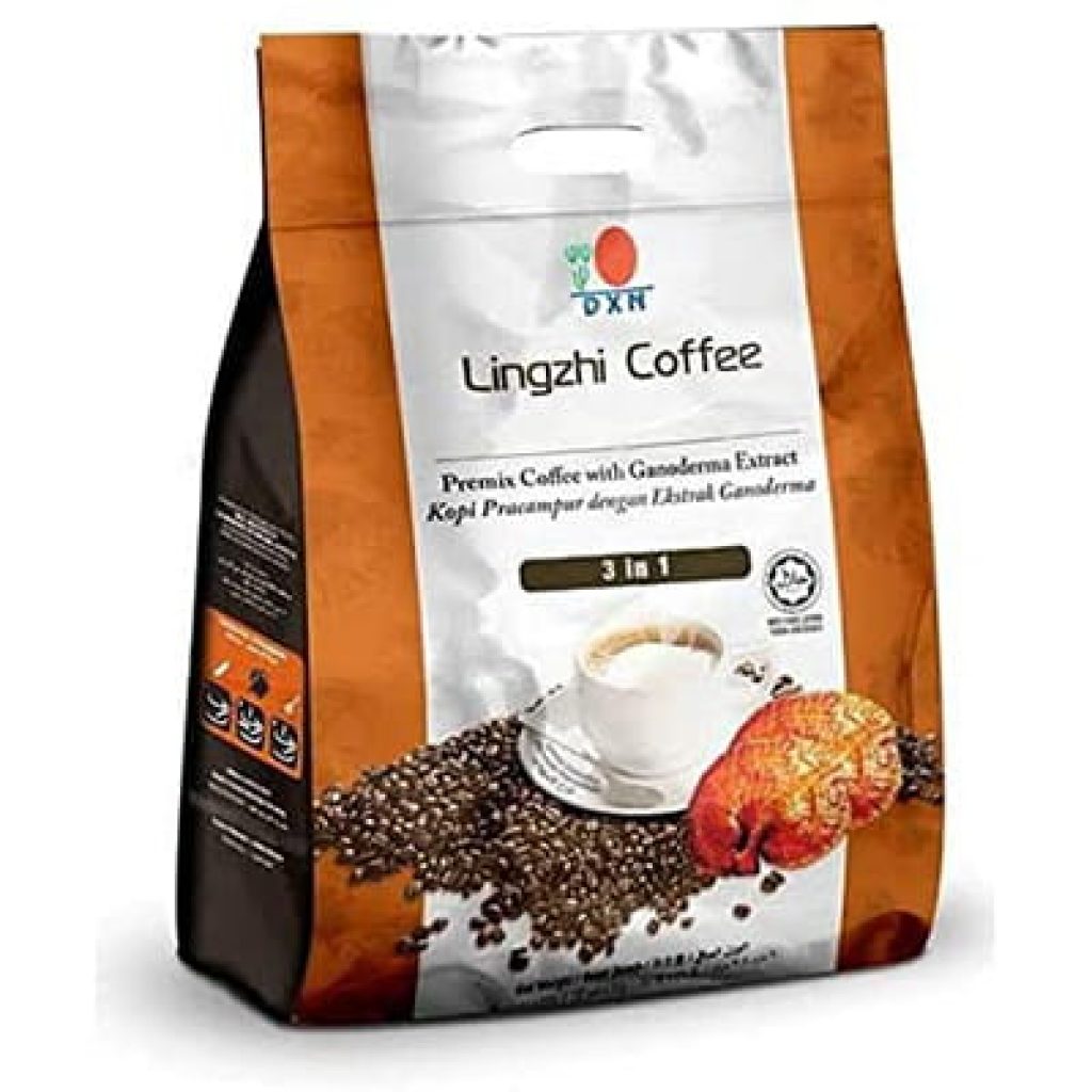 Lingzhi Coffee 3 en 1 DXN Con extracto de Ganoderma